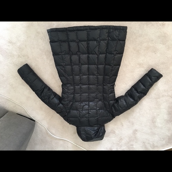 Black Puffy coat jacket by laundry shelli segal - Picture 3 of 4